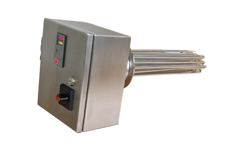 Heavy Industrial Immersion Heater with IoT