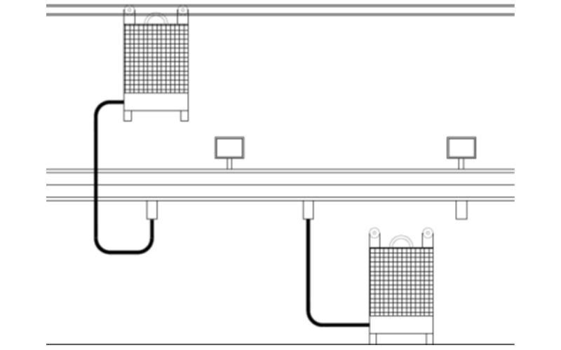 Portable Radiant Heater proposed installation